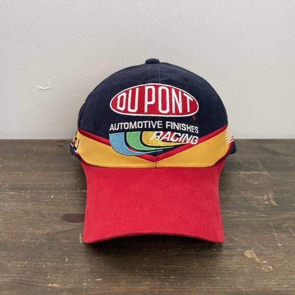 Vintage Jeff Gordon 24 Dupont Adjustable Chase Authentics NASCAR Racing Hat - Picture 1 of 6